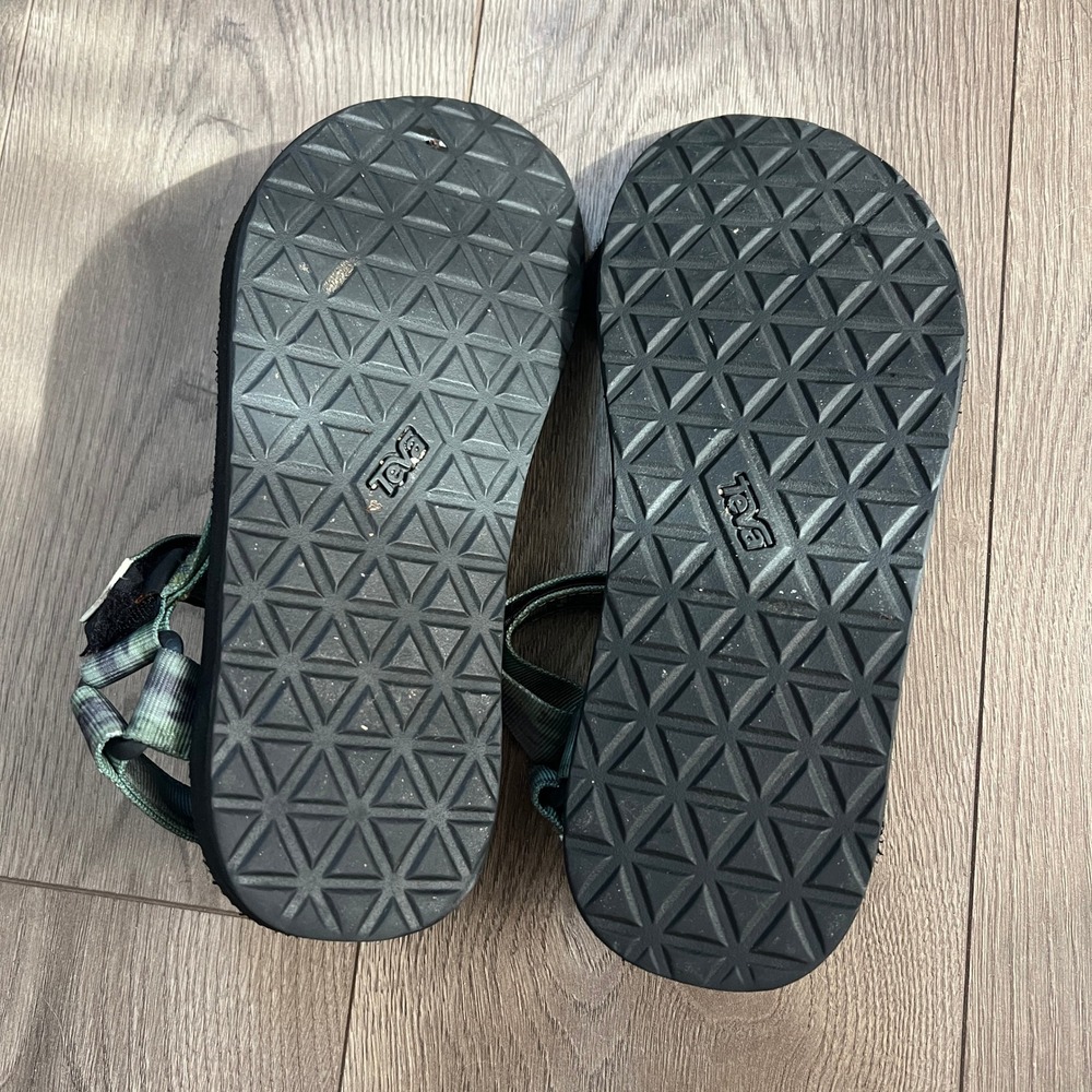 Teva Original Universal Mens Sandals Green Camo 1127475 Size 9 - Picture 4 of 8